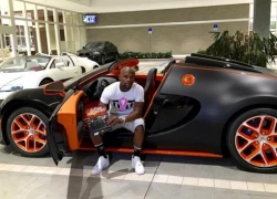 Mayweather khoe siêu xe Bugatti mới mua