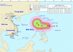 "Miệng núi lửa" giật cấp 15 ảnh hưởng đến biển Đông