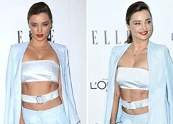 Miranda Kerr mặc áo cúp ngực hở eo sexy trên thảm đỏ