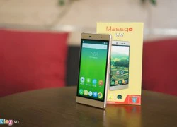 Mở hộp Massgo Vi5 - smartphone vỏ kim loại giá 3 triệu