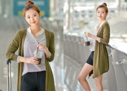 Muôn kiểu mix áo cardigan cho ngày thu lãng mạn