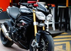 Nakedbike Triumph Speed Triple độ 'đồ chơi' cực chất