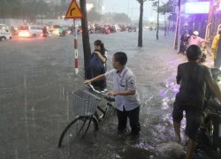 Nam bộ mưa lớn do rãnh áp thấp