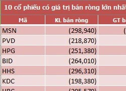 Ngày 16/10: Khối ngoại bán ròng nhẹ hơn 18,7 tỷ đồng