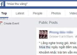 Người dùng đổi chế độ riêng tư vì e ngại tìm kiếm trên Facebook