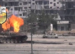 Quân đội Syria làm gì để bảo toàn xe tăng T-72?