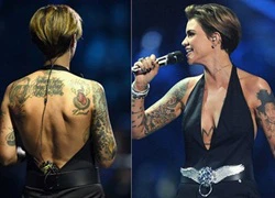 Ruby Rose mặc sexy, khoe 60 hình xăm