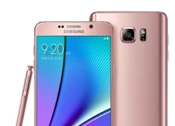 Samsung ra Galaxy Note 5 màu vàng hồng