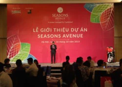 Seasons Avenue hút khách trong ngày giới thiệu dự án