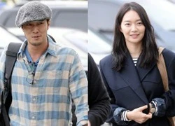 So Ji Sub bụi bặm sánh vai Shin Min Ah đi đọc kịch bản phim