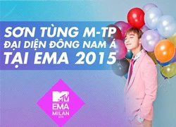 Sơn Tùng M-TP chiến thắng vòng ĐNÁ tại MTV EMA 2015