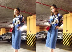 Street style mùa thu của Minh Hằng đẹp nhất tuần qua