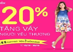 Tặng váy cho người yêu thương 20/10 - Ngày phụ nữ Việt Nam