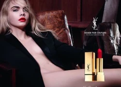 Tạo khối tự nhiên như Cara Delevingne trong quảng cáo son môi Yves Saint Laurent