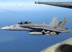 Tiêm kích F/A-18 Hornet Mỹ rơi tại Anh, phi công thiệt mạng