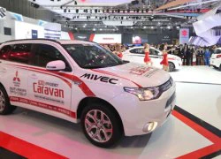 Tinh thần thi đấu Ralliart của Mitsubishi Motors tại triển lãm oto Việt Nam 2015