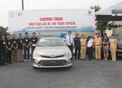 Toyota Việt Nam đào tạo lái xe an toàn đợt 2