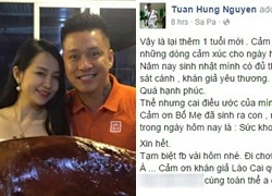 Tuấn Hưng chỉ 'một lòng' nghĩ đến bố mẹ trong dịp sinh nhật