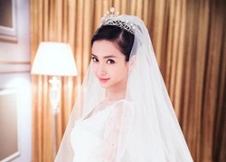 Váy cưới Angelababy bị đồn có giá 150.000 USD