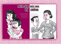 Vợ chồng trẻ chia việc nhà