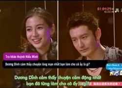 "Xao xuyến" trước những tiết lộ ngọt lịm của Huỳnh Hiểu Minh - Angelababy