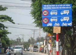 Xe cơ giới sẽ được chạy 60km/h trong khu đô thị?