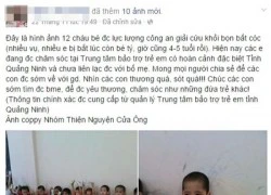 12 cháu bé bị bắt cóc cần tìm cha mẹ