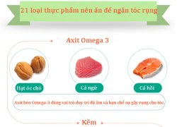 21 loại thực phẩm nên ăn để ngăn rụng tóc