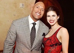 Alexandra Daddario tái ngộ The Rock sau &#039;San Andreas&#039;