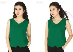 Áo croptop xẻ chéo HinaStyle