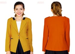 Áo vest nữ Milaross cổ viền màu