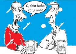 Buồn vì sắp nói chuyện lại với vợ