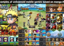 Các game Naruto lậu sắp bị truy quét hàng loạt