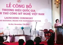 Công bố thương hiệu quốc gia ngành thủ công mỹ nghệ Việt Nam