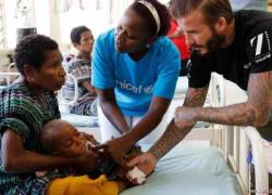 David Beckham giúp đỡ những trẻ em nghèo ở Papua New Guinea