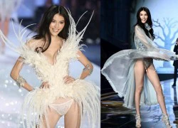 Hai chân dài châu Á trong Victoria's Secret Show 2015