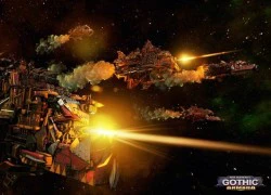 Hạm đội quân đoàn Ork lộ diện trong Battlefleet Gothic: Armada