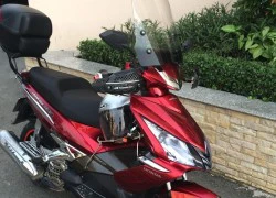 Honda Air Blade độ phong cách touring ở Sài Gòn