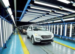 Hyundai Thành Công xuất xưởng chiếc Santa Fe thứ 4000