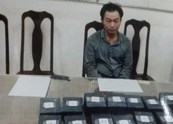 Khởi tố kẻ vận chuyển 18 bánh heroin trên xe máy