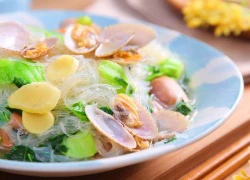 [Chế biến] - Miến nấu ngao hoa đơn giản mà ngon