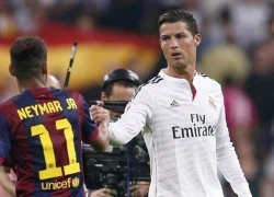 Neymar sắp soán ngôi Ronaldo