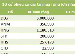 Ngày 30/11: Khối ngoại mua ròng trở lại hơn 36 tỷ đồng, tiếp tục bán MSN