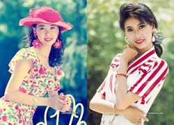 Nhan sắc Hoa hậu Hà Kiều Anh những năm 90