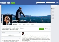 Obama lập tài khoản Facebook riêng