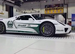 Porsche 918 Spyder ra nhập lực lượng cảnh sát Dubai