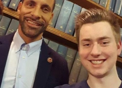 Rio Ferdinand diễn thuyết tại đại học Oxford