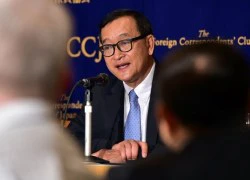 Sam Rainsy, lãnh đạo đảng đối lập Campuchia chưa về nước