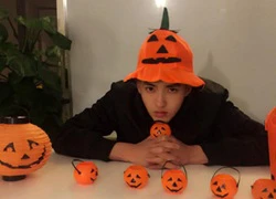 Sao Hoa ngữ đình đám nô nức hóa trang kinh dị hưởng ứng Halloween