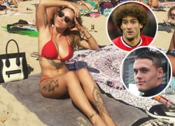 Sau giờ bóng lăn (26/11): Sau Fellaini, người mẫu Playboy đá bay sao trẻ Man City